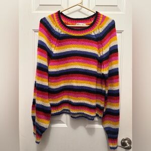 Cloud Chaser Multicolor Striped Sweater